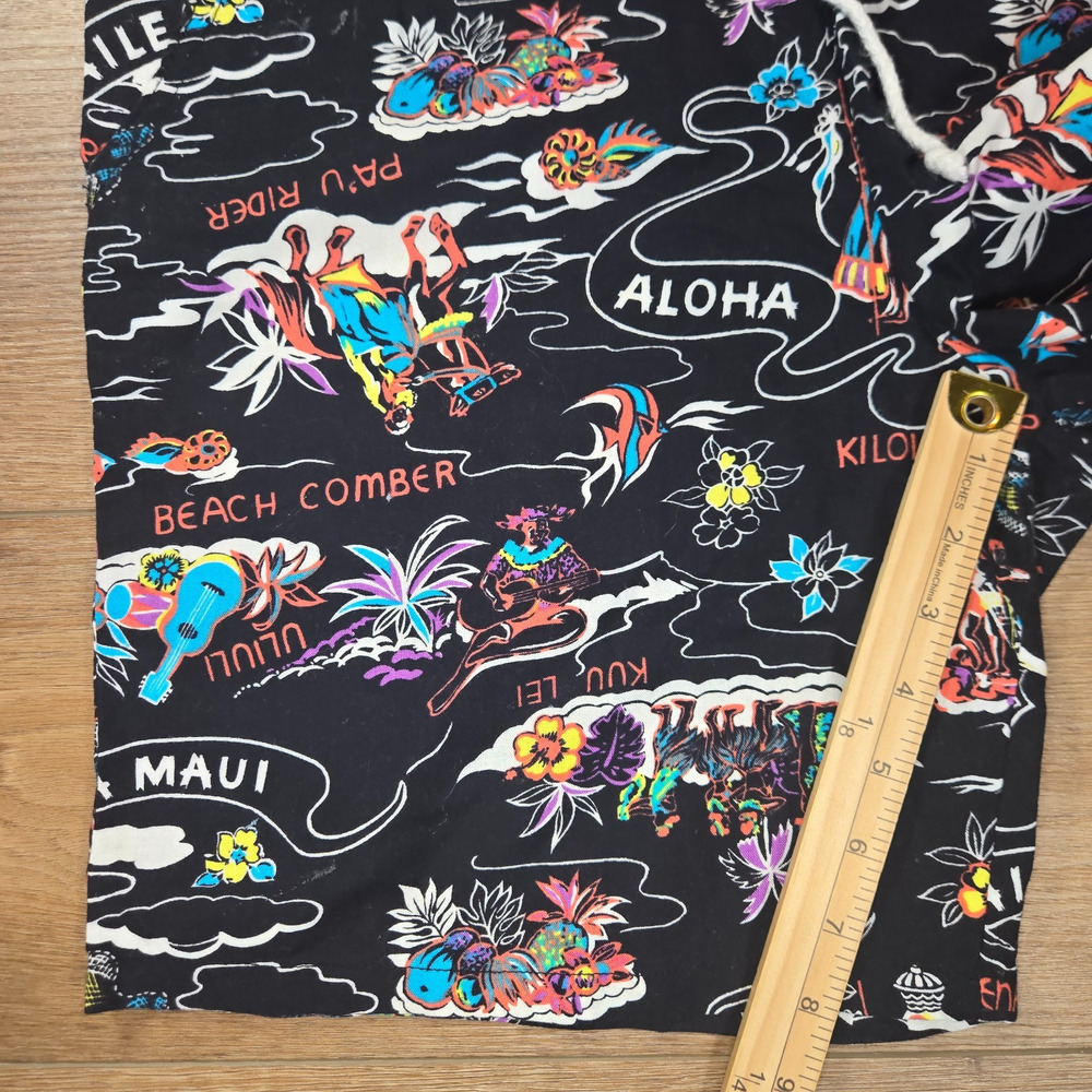 Vintage Zuma Beach Swim Trunks Mens M Surf Board Shorts USA Hawaiian Beach Y2K - Picture 9 of 10